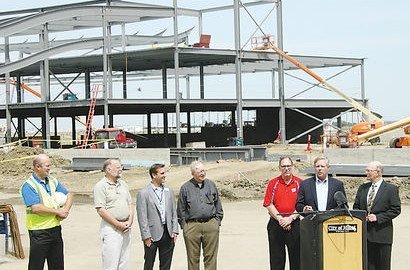 Minot Airport Dedication - $6 Million MSU Press Box