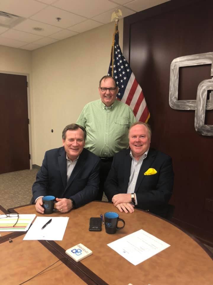Tom, Tony Grindberg and Tim Flakoll @ FMWF Chamber
